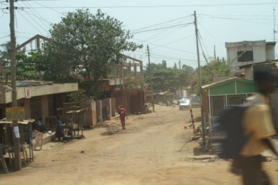 Road in Accra